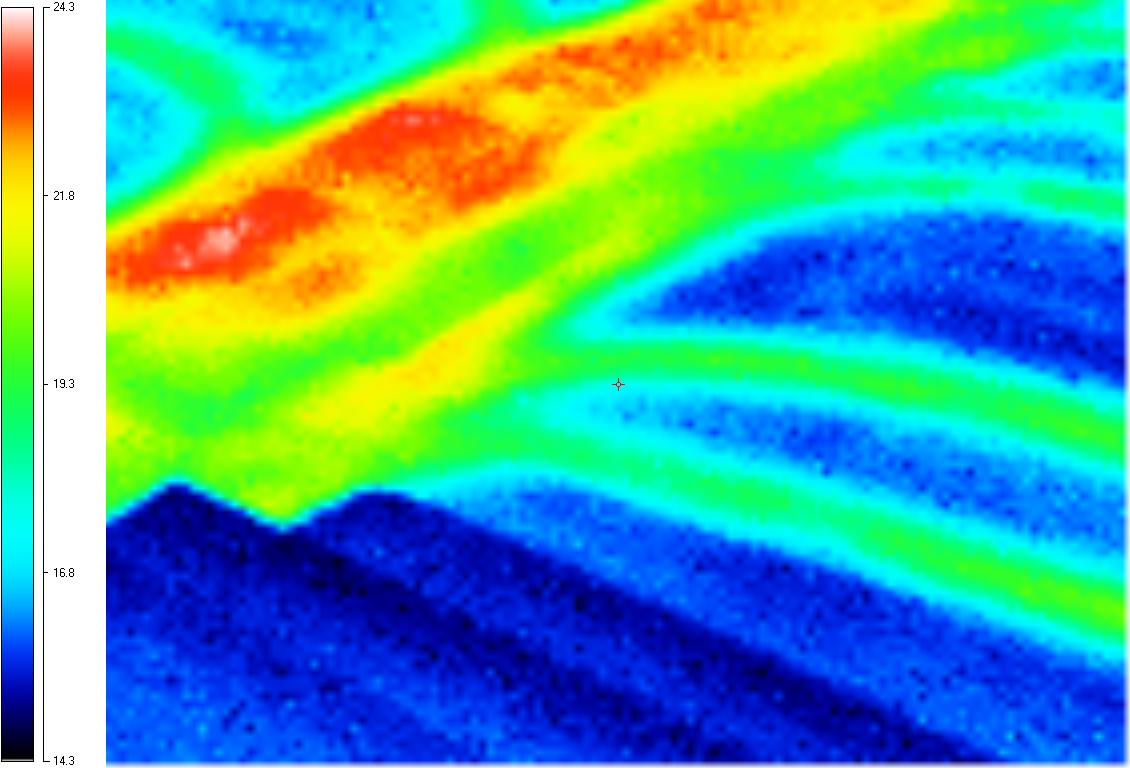 Using Infrared Thermography to identify Radiant Tube locations